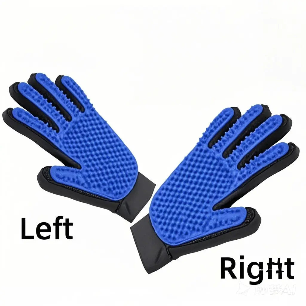 Pet Grooming Glove for Dogs & Cats