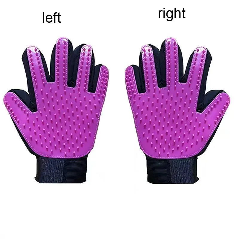 Pet Grooming Glove for Dogs & Cats