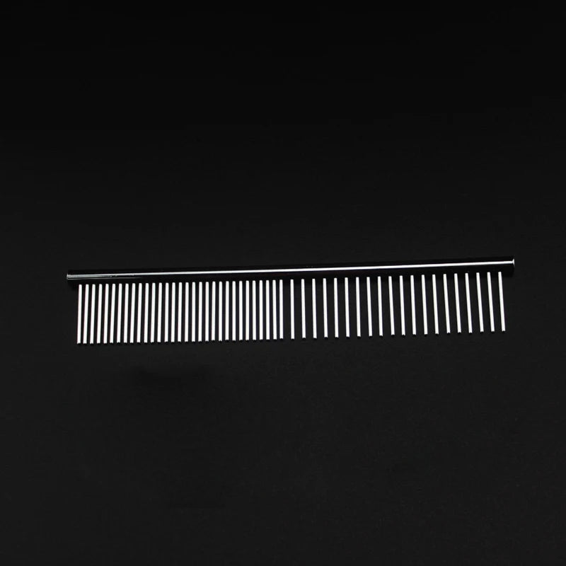 Professional Stainless Steel Grooming Comb for Dogs & Cats