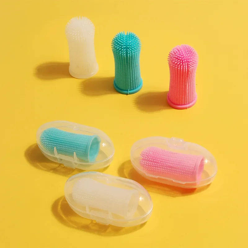 Finger Toothbrush for Dogs & Cats