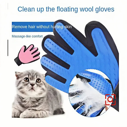 Pet Grooming Glove for Dogs & Cats