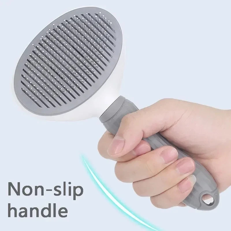 Self-Cleaning Slicker Brush for Dogs & Cats