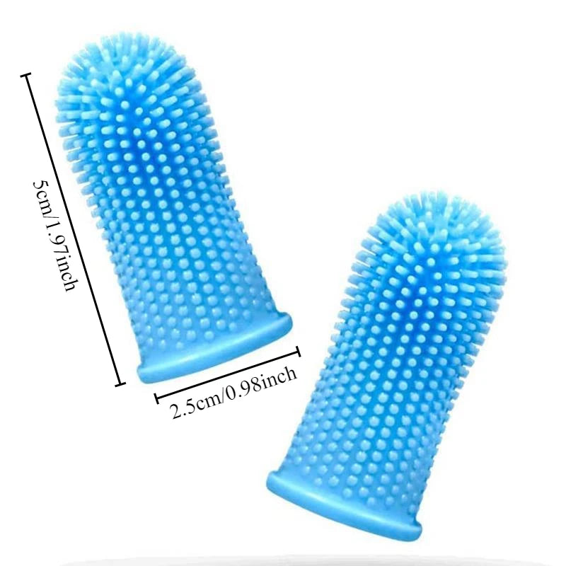 Finger Toothbrush for Dogs & Cats